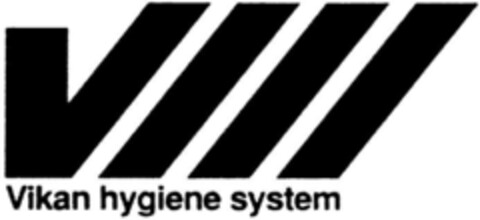 VIKAN HYGIENE SYSTEM Logo (DPMA, 10.04.1990)