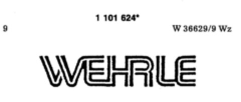 WEHRLE Logo (DPMA, 11/03/1986)