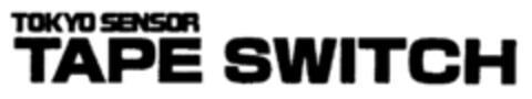 TOKYO SENSOR TAPE SWITCH Logo (DPMA, 07.03.2000)