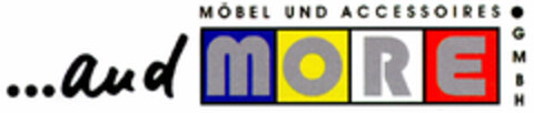 ...and MORE MÖBEL UND ACCESSOIRES GMBH Logo (DPMA, 24.07.2000)
