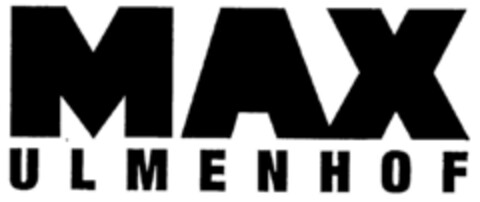 MAX ULMENHOF Logo (DPMA, 11.10.2000)