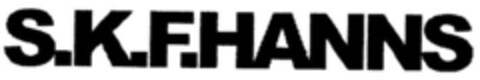 S.K.F.HANNS Logo (DPMA, 07.05.2001)