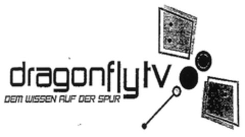 dragonflytv DEM WISSEN RUF DER SPUR Logo (DPMA, 04/30/2008)