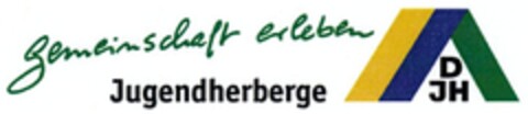 Gemeinschaft erleben - Jugendherberge DJH Logo (DPMA, 22.09.2008)