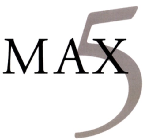 MAX 5 Logo (DPMA, 13.05.2009)