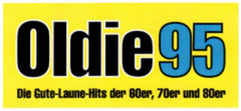 Oldie 95 Die Gute-Laune-Hits der 60er, 70er und 80er Logo (DPMA, 02.02.2012)