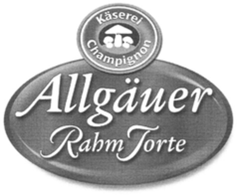 Käserei Champignon Allgäuer RahmTorte Logo (DPMA, 10.10.2012)