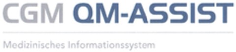 CGM QM-ASSIST Medizinisches Informationssystem Logo (DPMA, 20.11.2012)