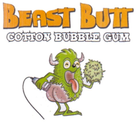 BEAST BUTT COTTON BUBBLE GUM Logo (DPMA, 11.11.2014)