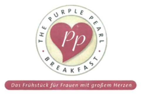 THE PURPLE PEARL BREAKFAST - Das Frühstück für Frauen mit großem Herzen Logo (DPMA, 05/17/2017)