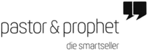 pastor & prophet die smartseller Logo (DPMA, 27.11.2019)