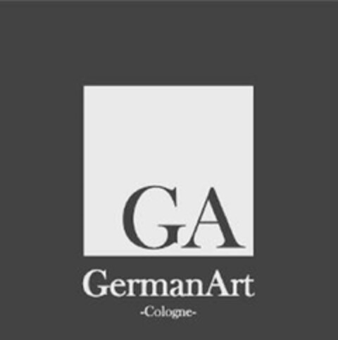 GA GermanArt -Cologne- Logo (DPMA, 01/17/2019)
