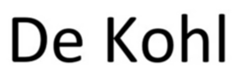 De Kohl Logo (DPMA, 11/21/2019)