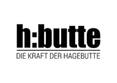 h:butte DIE KRAFT DER HAGEBUTTE Logo (DPMA, 29.12.2019)