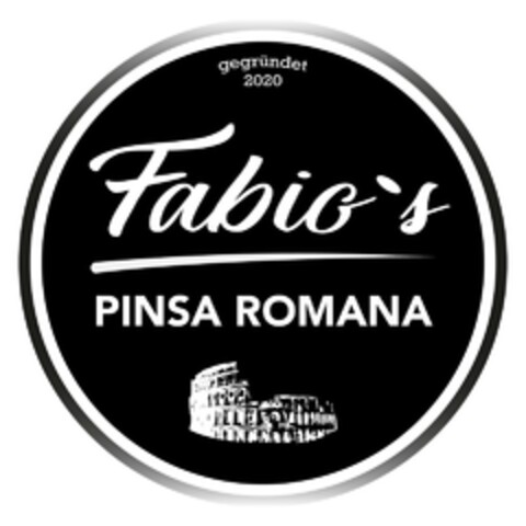 Fabio's PINSA ROMANA Logo (DPMA, 27.02.2020)