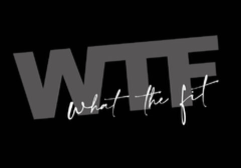 WTF what the fit Logo (DPMA, 05.08.2020)