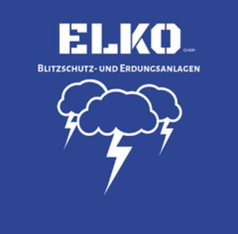 ELKO GmbH BLITZSCHUTZ- UND ERDUNGSANLAGEN Logo (DPMA, 11.07.2021)