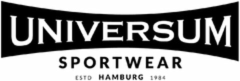 UNIVERSUM SPORTWEAR ESTD HAMBURG 1984 Logo (DPMA, 06/04/2021)