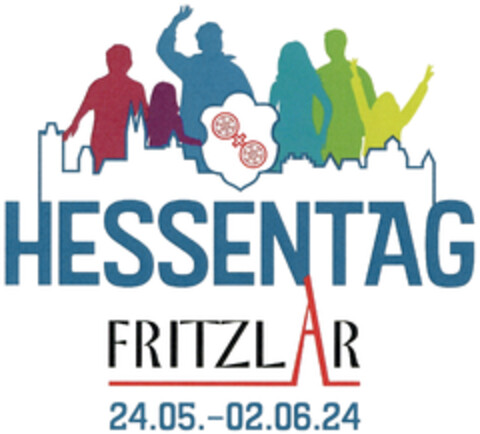 HESSENTAG FRITZLAR 24.05.-02.06.24 Logo (DPMA, 21.03.2023)