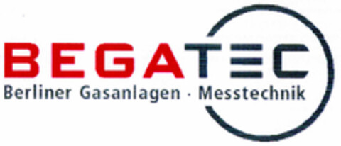 BEGATEC Berliner Gasanlagen · Messtechnik Logo (DPMA, 01/04/2002)