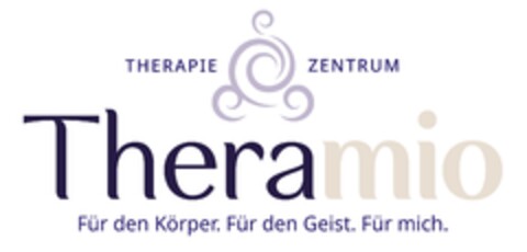 THERAPIE ZENTRUM Theramio Für den Körper. Für den Geist. Für mich. Logo (DPMA, 15.05.2024)