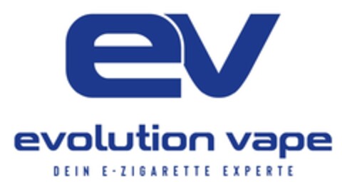 ev evolution vape DEIN E-ZIGARETTE EXPERTE Logo (DPMA, 24.02.2025)