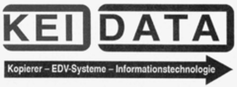 KEI DATA Kopierer-EDV-Systme-Informationtechnolgie Logo (DPMA, 30.04.2002)