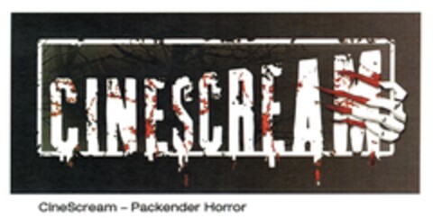 CineScream - Packender Horror Logo (DPMA, 09.11.2006)