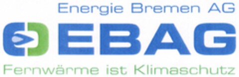Energie Bremen AG EBAG Fernwärme ist Klimaschutz Logo (DPMA, 31.12.2007)