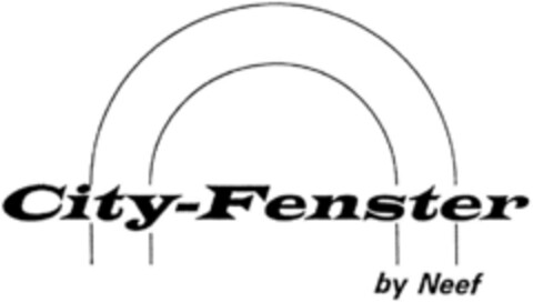 City-Fenster by Neef Logo (DPMA, 06/16/1995)