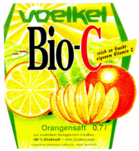 voelkel Bio-C Orangensaft Logo (DPMA, 09/24/1998)