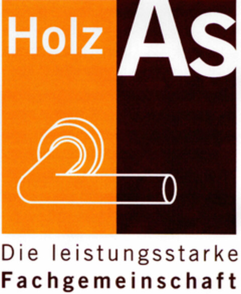 Holz AS Die leistungsstarke Fachgemeinschaft Logo (DPMA, 13.11.1998)
