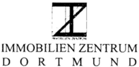 IMMOBILIEN ZENTRUM DORTMUND Logo (DPMA, 05.08.1999)