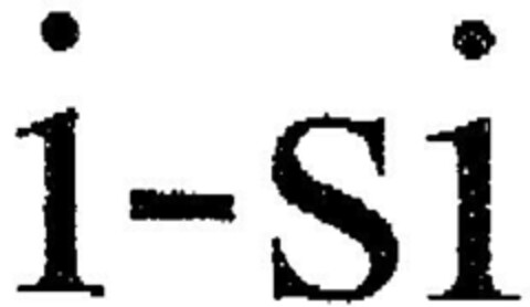 i-si Logo (DPMA, 18.08.1999)