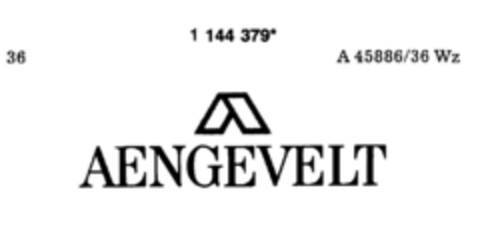 AENGEVELT Logo (DPMA, 10.02.1989)