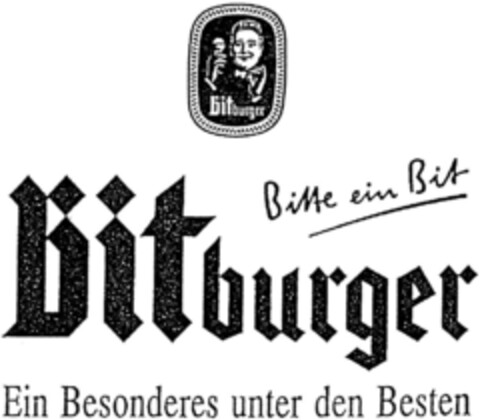 Bitte ein Bit Bitburger Ein Besonderes unter den Besten Logo (DPMA, 21.07.1992)