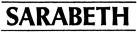 SARABETH Logo (DPMA, 18.02.1993)