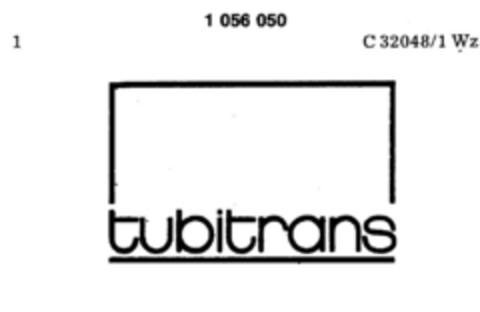 tubitrans Logo (DPMA, 04/20/1983)