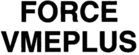 FORCE VMEPLUS Logo (DPMA, 05/13/1987)