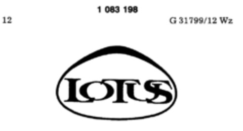 LOTUS Logo (DPMA, 06.11.1984)