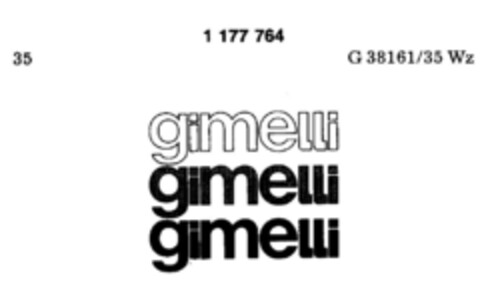 gimelli Logo (DPMA, 13.06.1990)