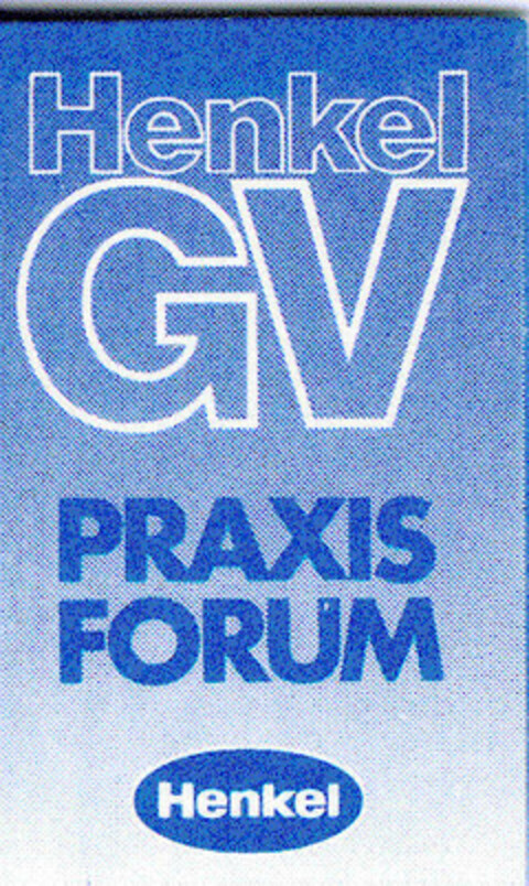 Henkel GV PRAXIS FORUM Logo (DPMA, 11/10/1983)