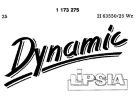 Dynamic LIPSIA Logo (DPMA, 15.05.1990)