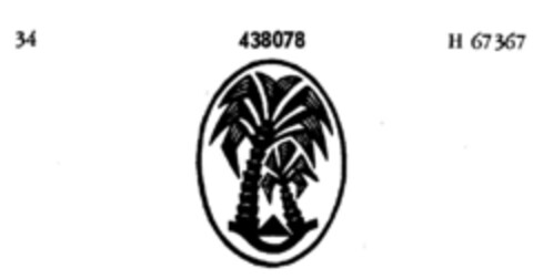 438078 Logo (DPMA, 07/20/1931)