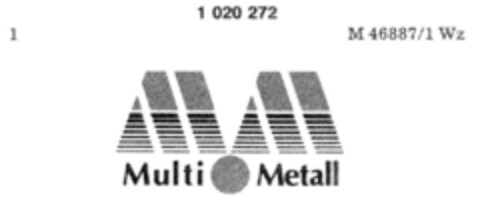 Multi Metall Logo (DPMA, 26.06.1979)