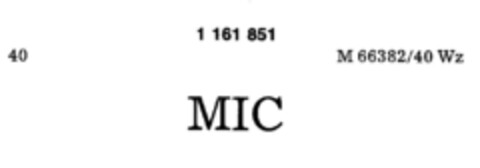 MIC Logo (DPMA, 13.12.1989)