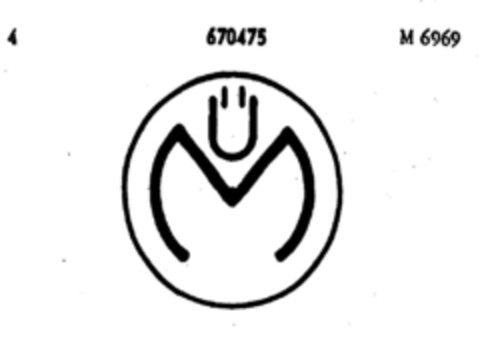 MÜ Logo (DPMA, 09/25/1953)