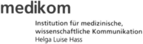 medikom Logo (DPMA, 22.08.1992)