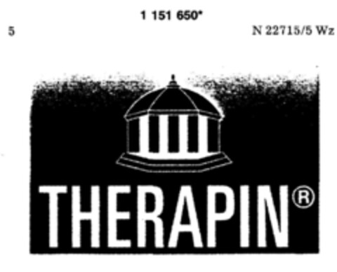 THERAPIN Logo (DPMA, 10/20/1989)