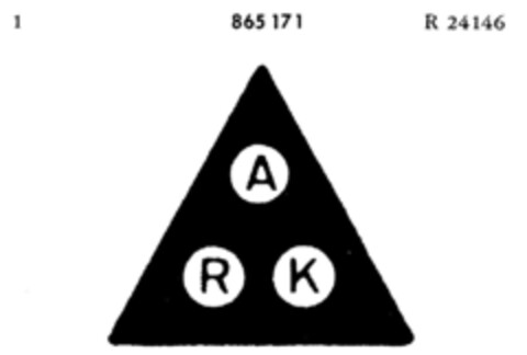 ARK Logo (DPMA, 20.01.1968)